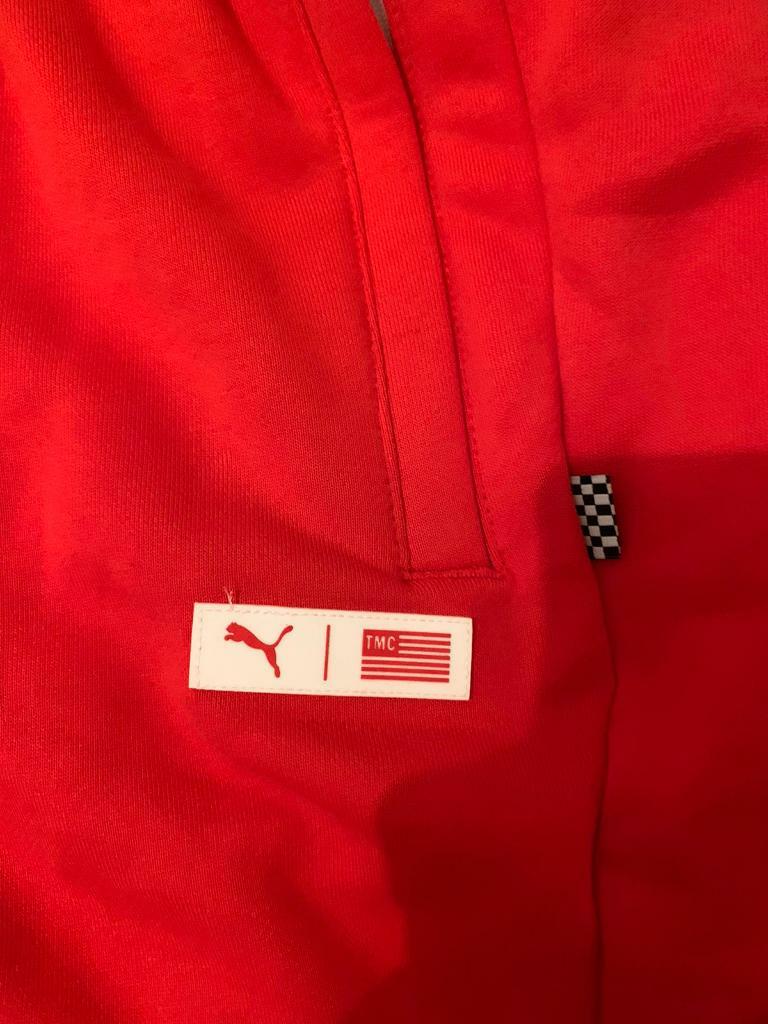 black and red puma tracksuit nipsey hussle